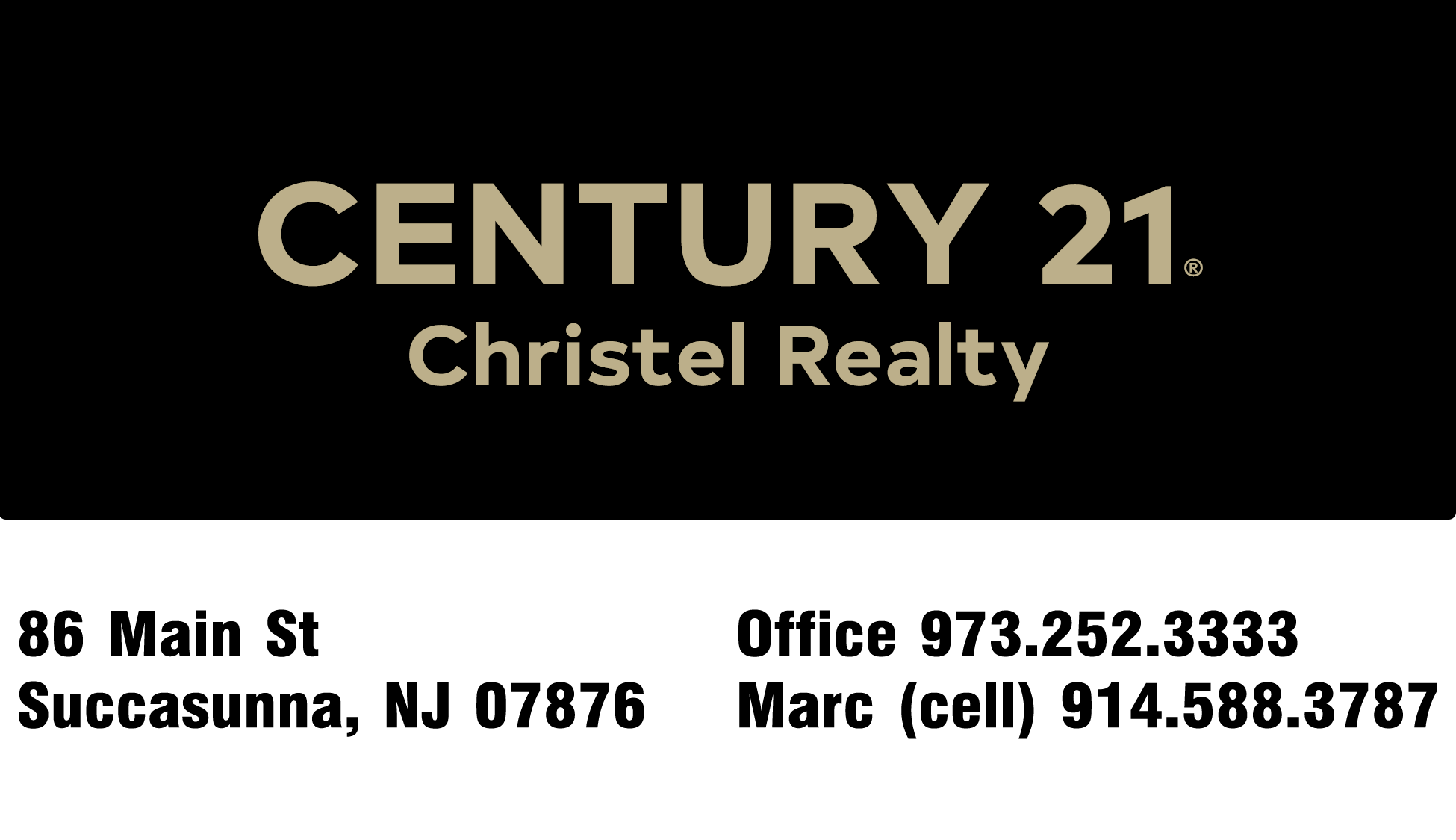 Century 21 Professional Realty in Succasunna. We specialize in Poets Peak and Hunter's Ridge!